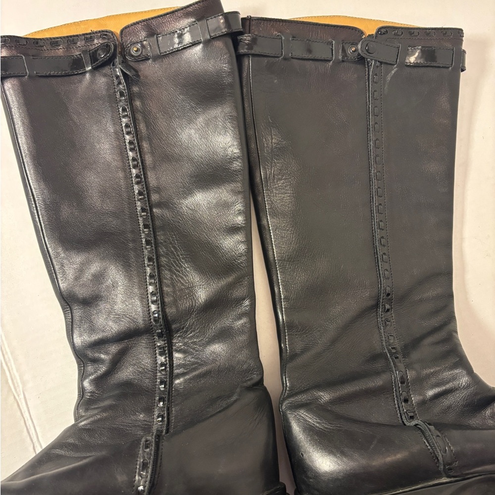 Tod’s Genuine Leather Knee-High Boots | Size 40 | Made in Italy - Picture 5 of 6